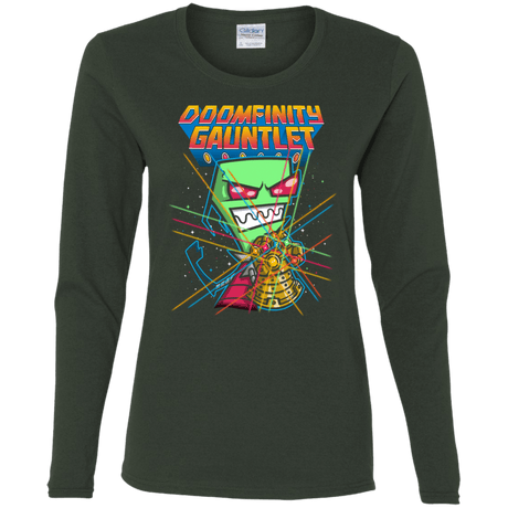 T-Shirts Forest / S DOOMFINITY Women's Long Sleeve T-Shirt