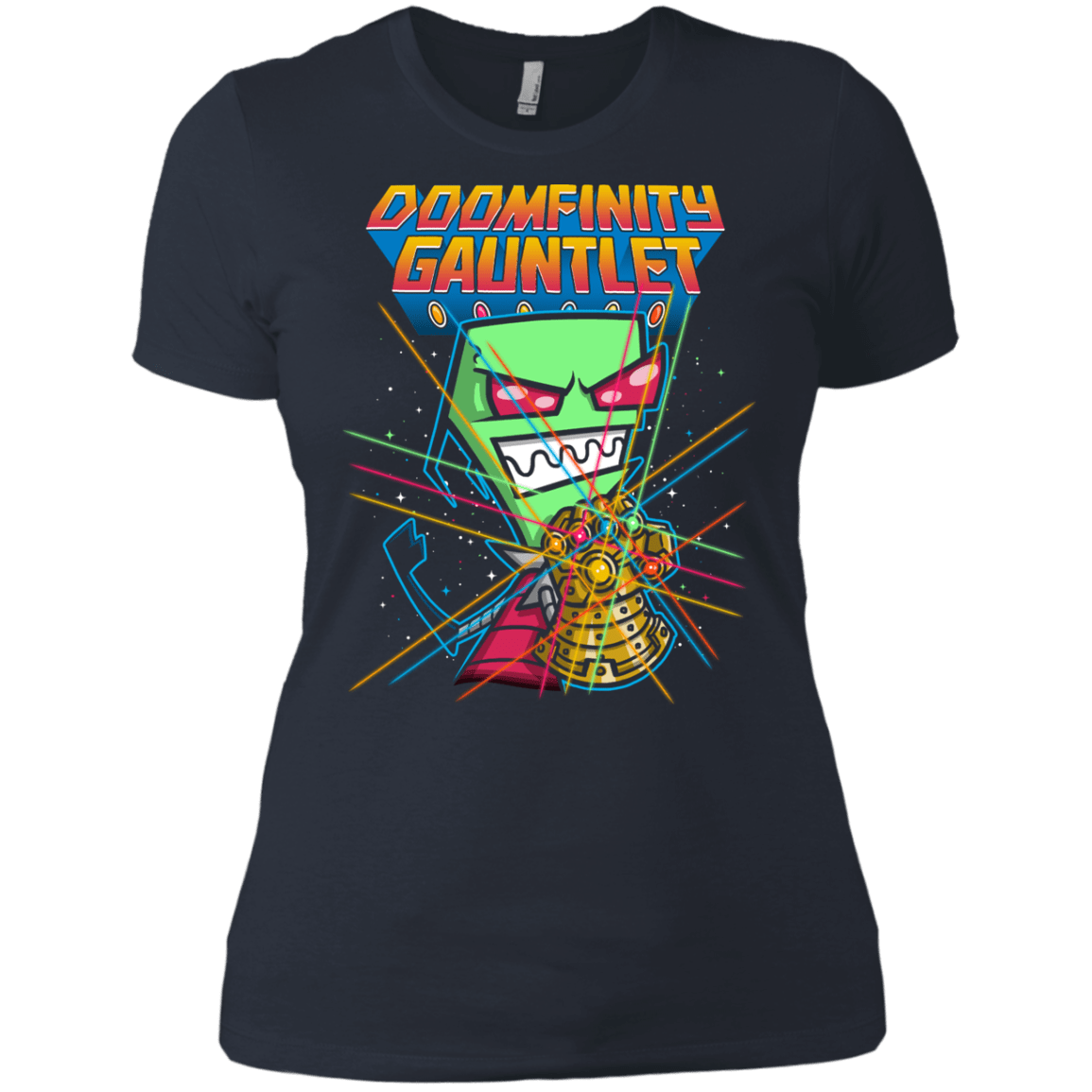 T-Shirts Indigo / X-Small DOOMFINITY Women's Premium T-Shirt