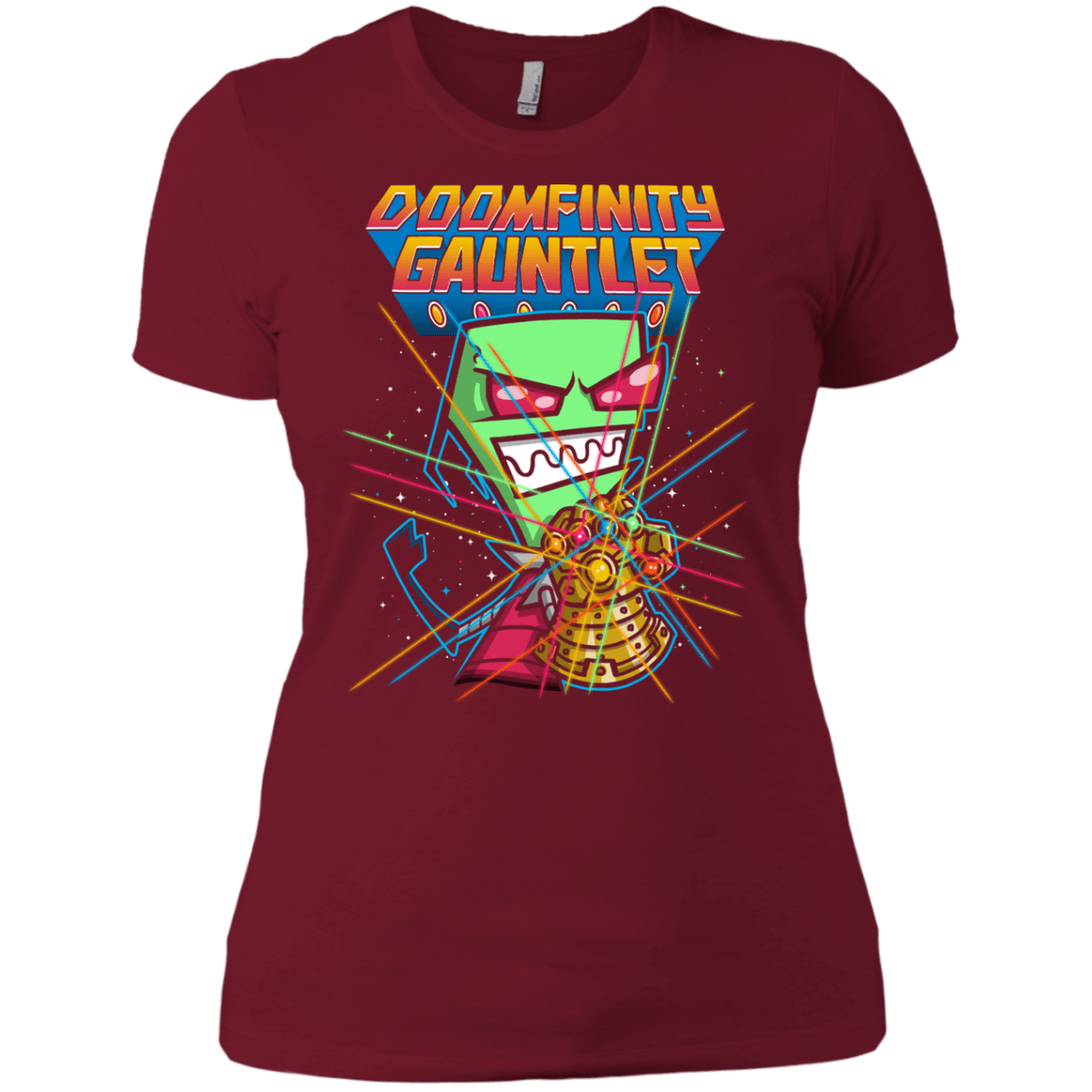 T-Shirts Scarlet / X-Small DOOMFINITY Women's Premium T-Shirt