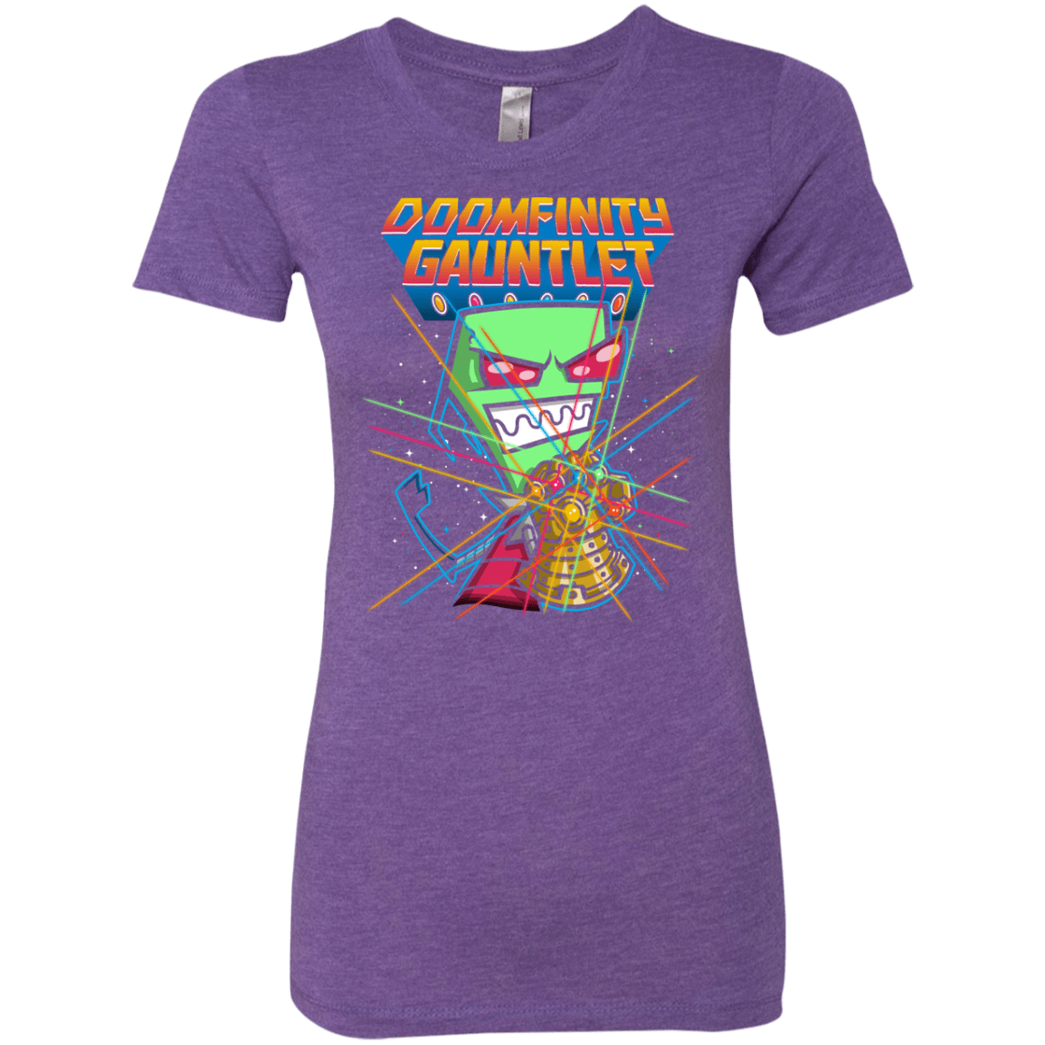T-Shirts Purple Rush / S DOOMFINITY Women's Triblend T-Shirt