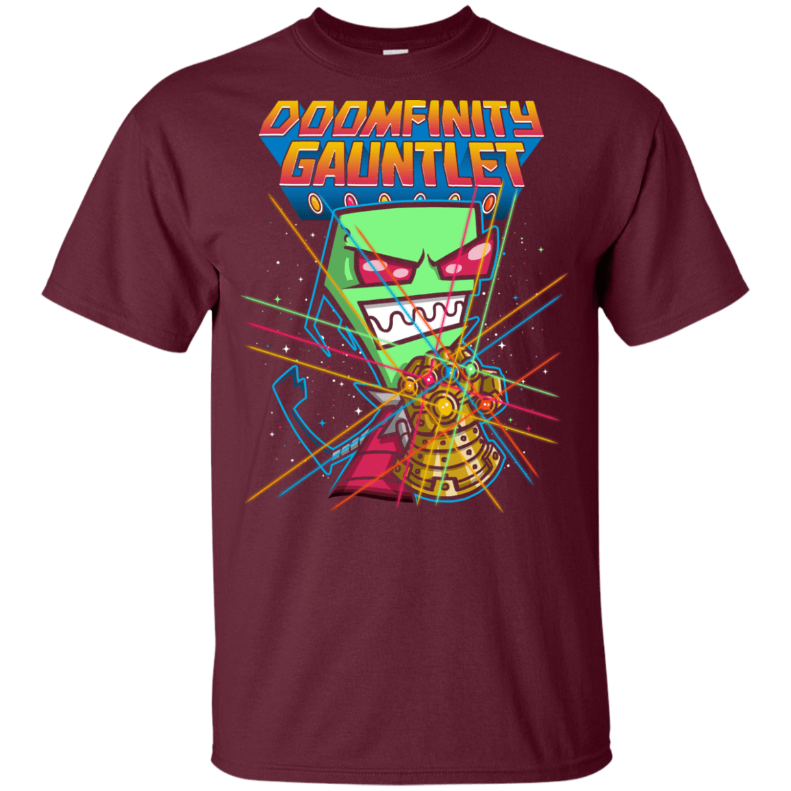 T-Shirts Maroon / YXS DOOMFINITY Youth T-Shirt