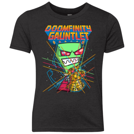 T-Shirts Vintage Black / YXS DOOMFINITY Youth Triblend T-Shirt
