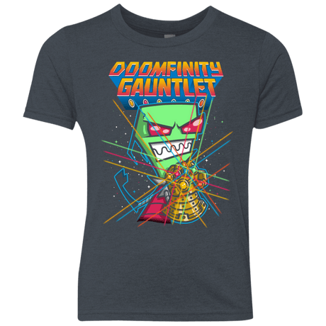 T-Shirts Vintage Navy / YXS DOOMFINITY Youth Triblend T-Shirt