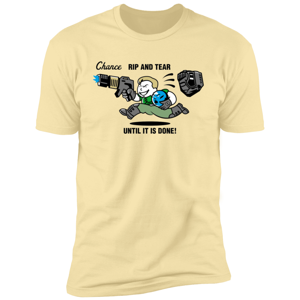 T-Shirts Banana Cream / S Doompoly Men's Premium T-Shirt