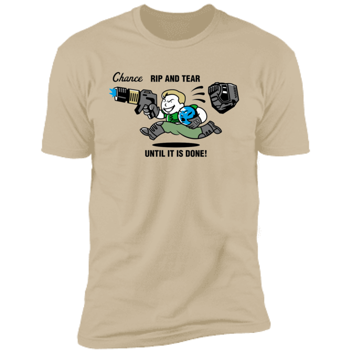 T-Shirts Sand / S Doompoly Men's Premium T-Shirt