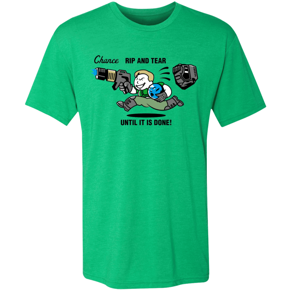 T-Shirts Envy / S Doompoly Men's Triblend T-Shirt