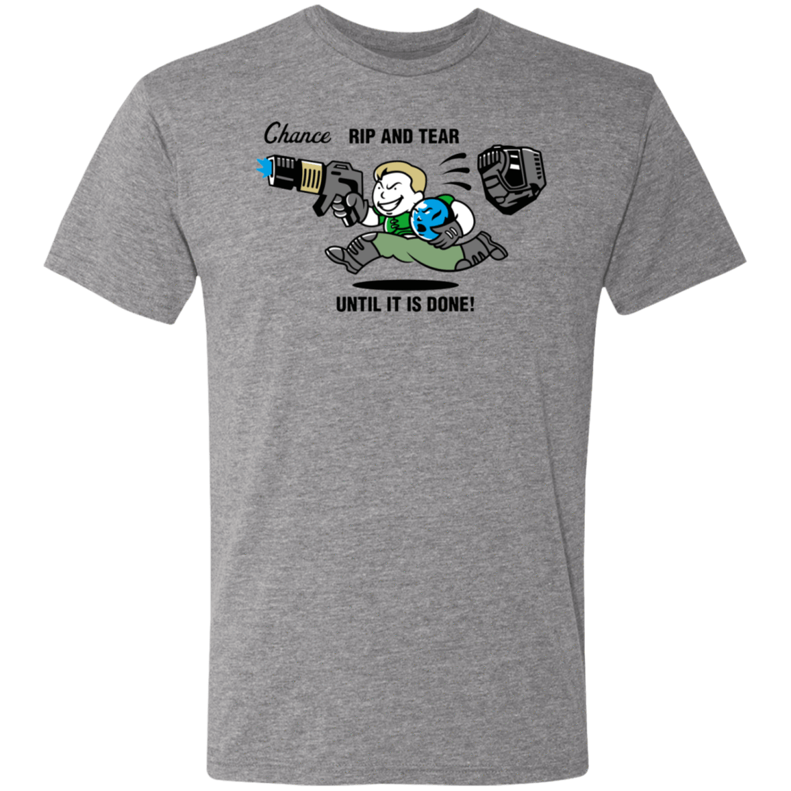 T-Shirts Premium Heather / S Doompoly Men's Triblend T-Shirt