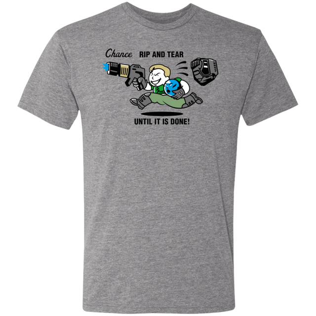 T-Shirts Premium Heather / S Doompoly Men's Triblend T-Shirt