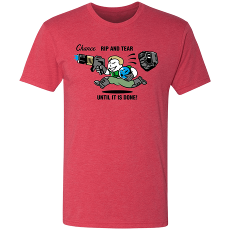 T-Shirts Vintage Red / S Doompoly Men's Triblend T-Shirt