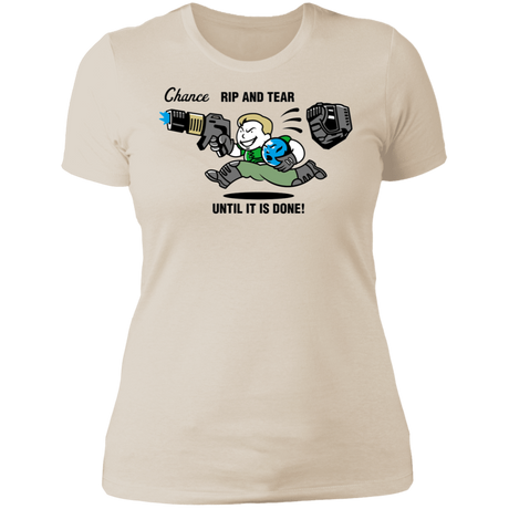 T-Shirts Ivory/ / S Doompoly Women's Premium T-Shirt