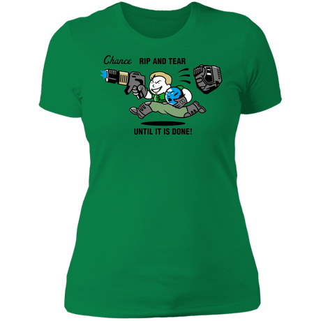 T-Shirts Kelly Green / S Doompoly Women's Premium T-Shirt