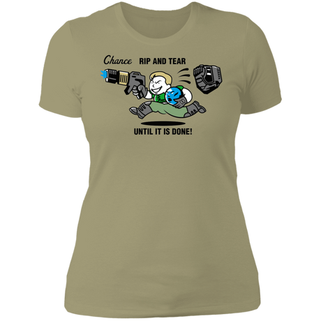 T-Shirts Light Olive / S Doompoly Women's Premium T-Shirt