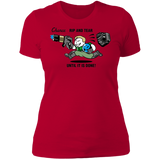 T-Shirts Red / S Doompoly Women's Premium T-Shirt