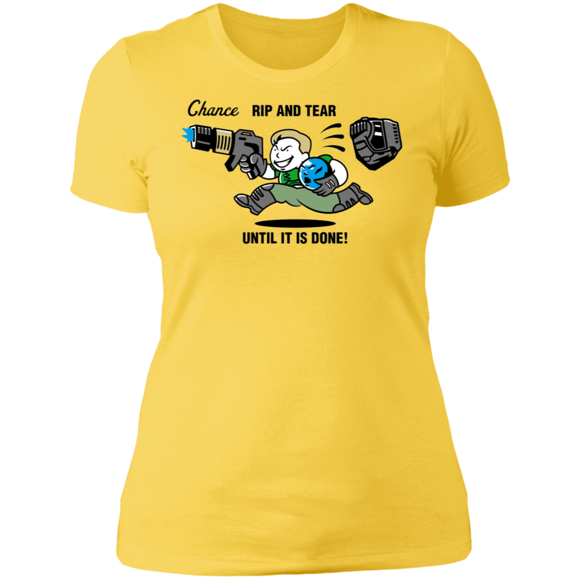 T-Shirts Vibrant Yellow / S Doompoly Women's Premium T-Shirt