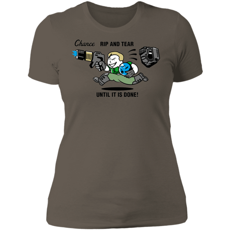 T-Shirts Warm Grey / S Doompoly Women's Premium T-Shirt