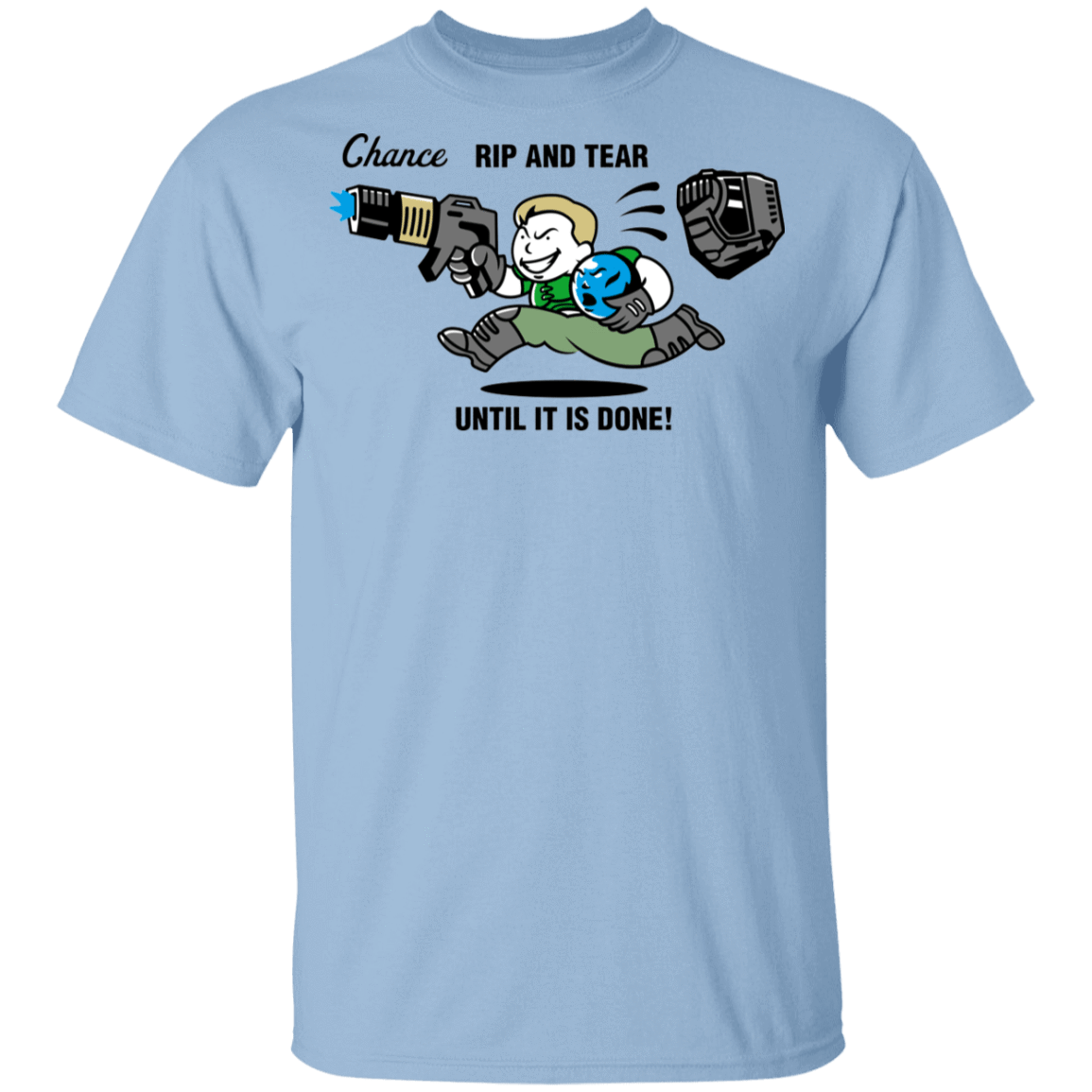 T-Shirts Light Blue / YXS Doompoly Youth T-Shirt