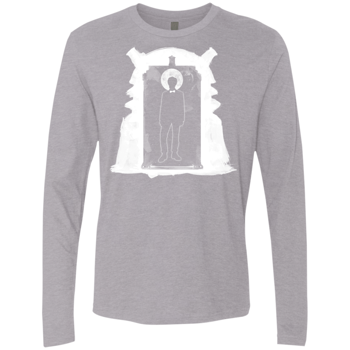 T-Shirts Heather Grey / S Doorway Whoniverse Men's Premium Long Sleeve