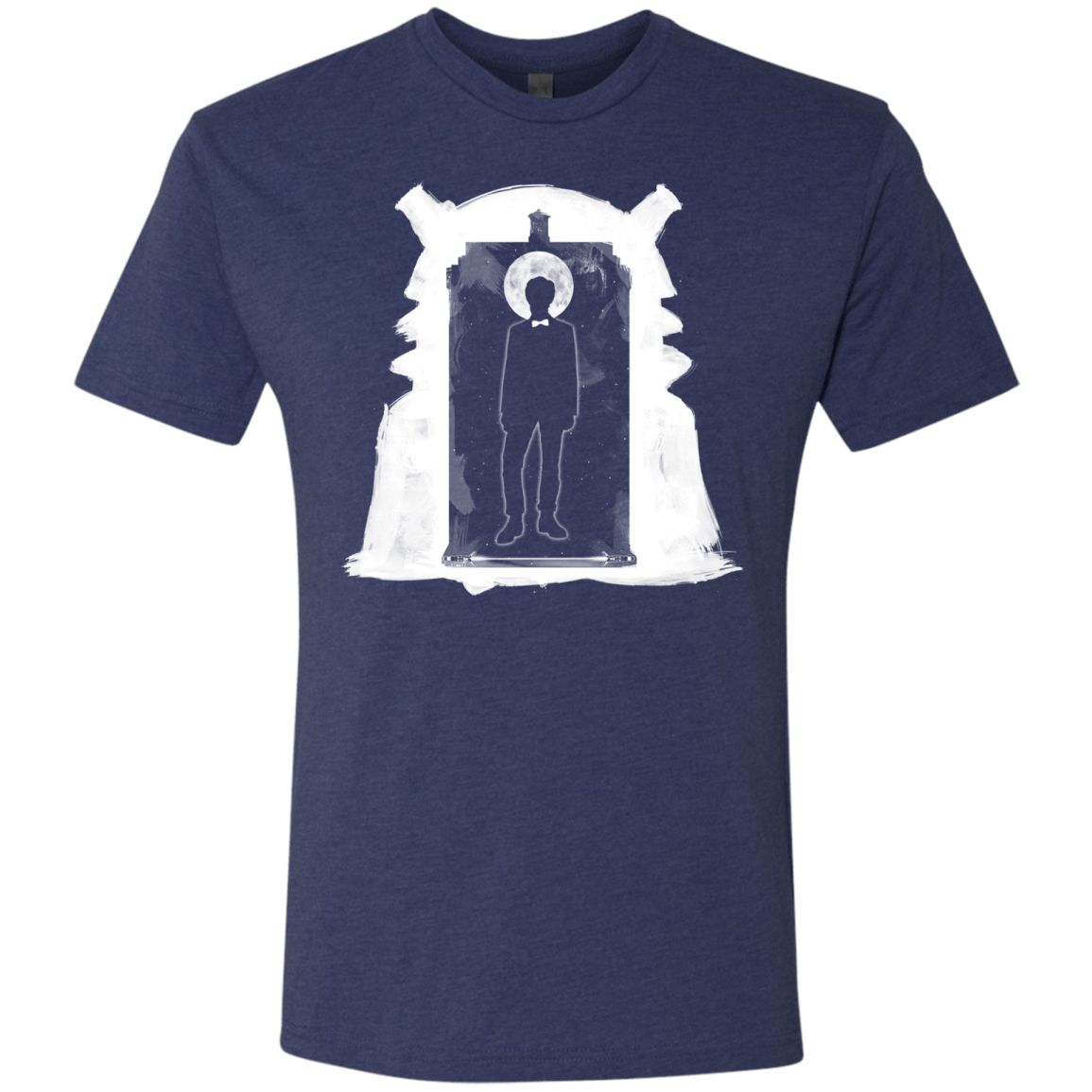 T-Shirts Vintage Navy / S Doorway Whoniverse Men's Triblend T-Shirt