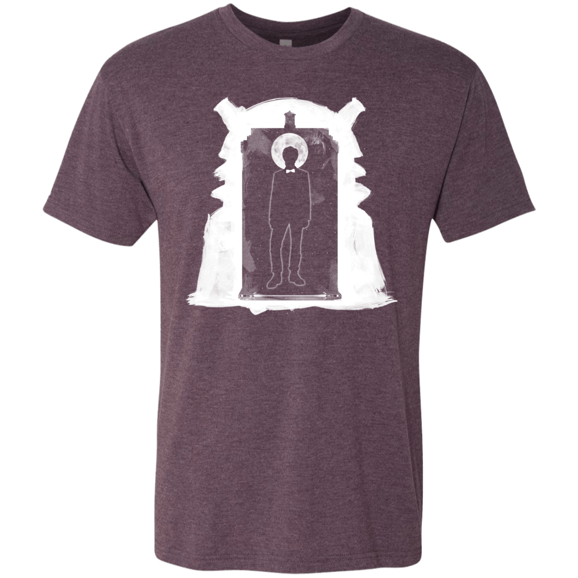T-Shirts Vintage Purple / S Doorway Whoniverse Men's Triblend T-Shirt