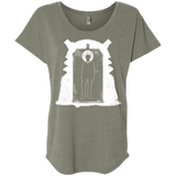 T-Shirts Venetian Grey / X-Small Doorway Whoniverse Triblend Dolman Sleeve