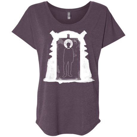 T-Shirts Vintage Purple / X-Small Doorway Whoniverse Triblend Dolman Sleeve