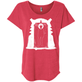 T-Shirts Vintage Red / X-Small Doorway Whoniverse Triblend Dolman Sleeve