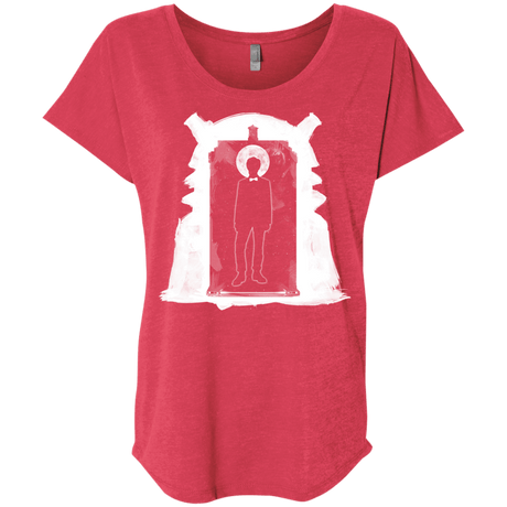 T-Shirts Vintage Red / X-Small Doorway Whoniverse Triblend Dolman Sleeve