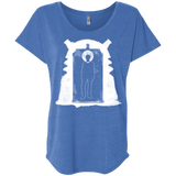 T-Shirts Vintage Royal / X-Small Doorway Whoniverse Triblend Dolman Sleeve