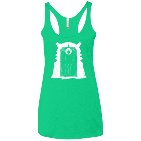 T-Shirts Envy / X-Small Doorway Whoniverse Women's Triblend Racerback Tank