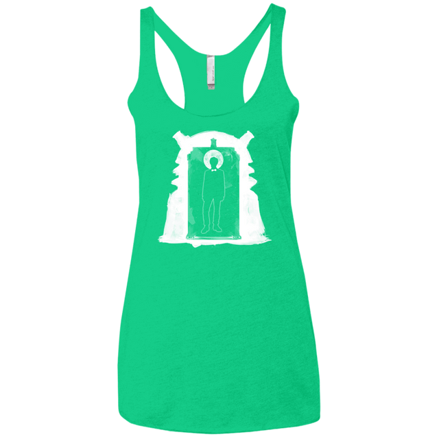 T-Shirts Envy / X-Small Doorway Whoniverse Women's Triblend Racerback Tank