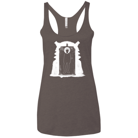 T-Shirts Macchiato / X-Small Doorway Whoniverse Women's Triblend Racerback Tank