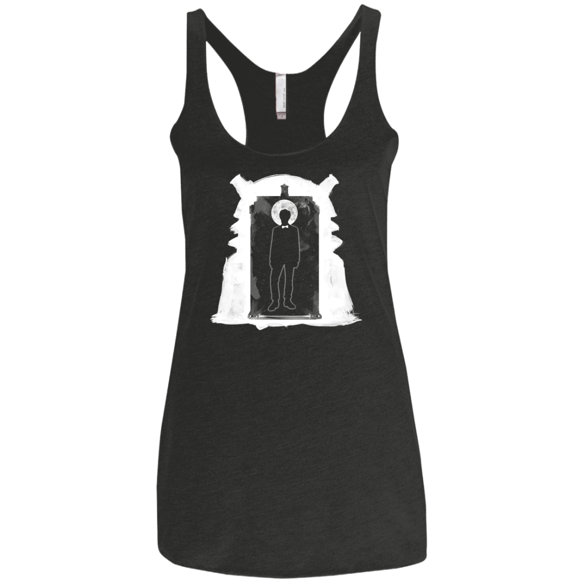 T-Shirts Vintage Black / X-Small Doorway Whoniverse Women's Triblend Racerback Tank