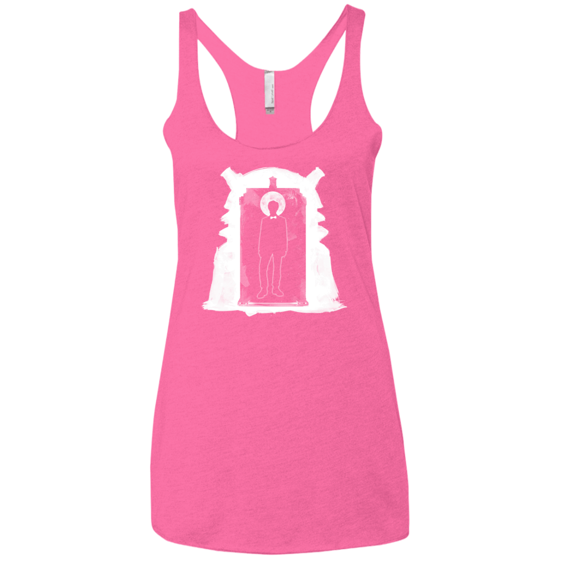 T-Shirts Vintage Pink / X-Small Doorway Whoniverse Women's Triblend Racerback Tank
