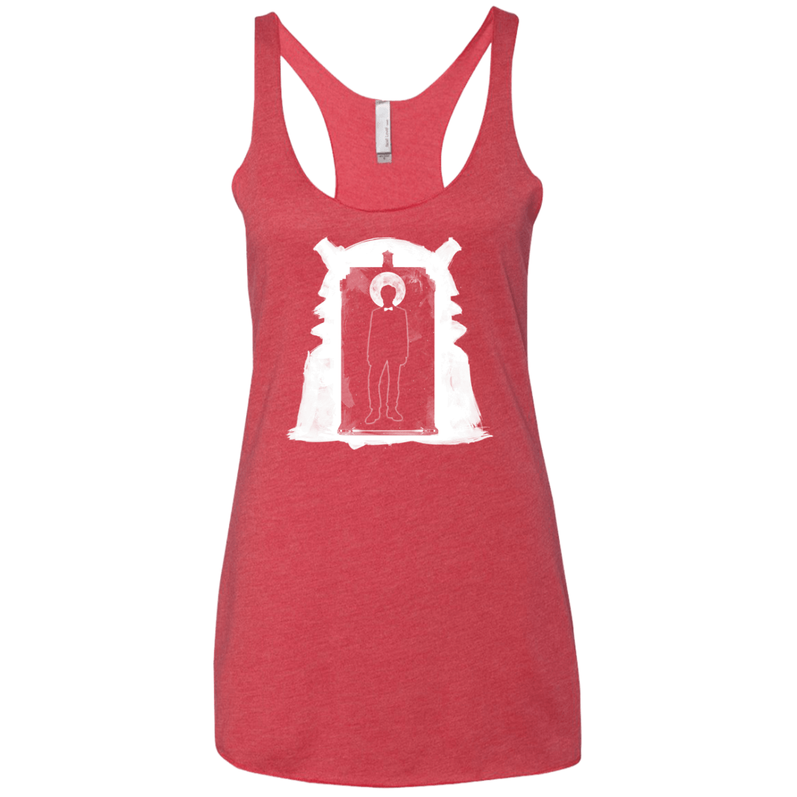 T-Shirts Vintage Red / X-Small Doorway Whoniverse Women's Triblend Racerback Tank