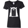 T-Shirts Black / S Doorway Whoniverse Women's V-Neck T-Shirt