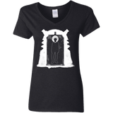 T-Shirts Black / S Doorway Whoniverse Women's V-Neck T-Shirt