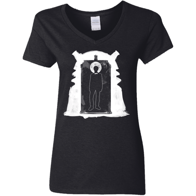 T-Shirts Black / S Doorway Whoniverse Women's V-Neck T-Shirt