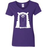 T-Shirts Purple / S Doorway Whoniverse Women's V-Neck T-Shirt