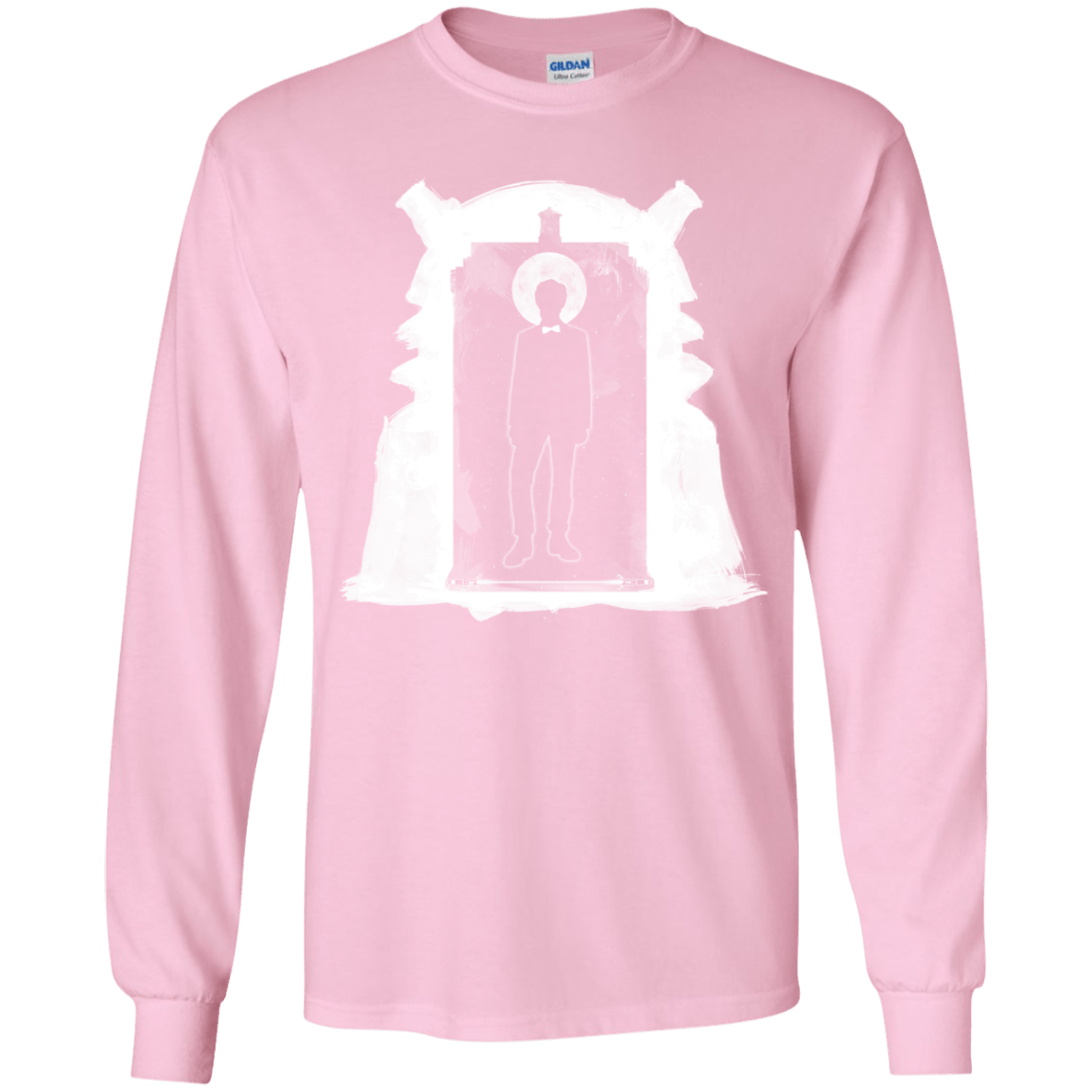 T-Shirts Light Pink / YS Doorway Whoniverse Youth Long Sleeve T-Shirt