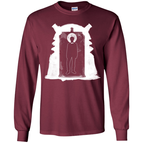 T-Shirts Maroon / YS Doorway Whoniverse Youth Long Sleeve T-Shirt