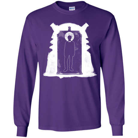 T-Shirts Purple / YS Doorway Whoniverse Youth Long Sleeve T-Shirt