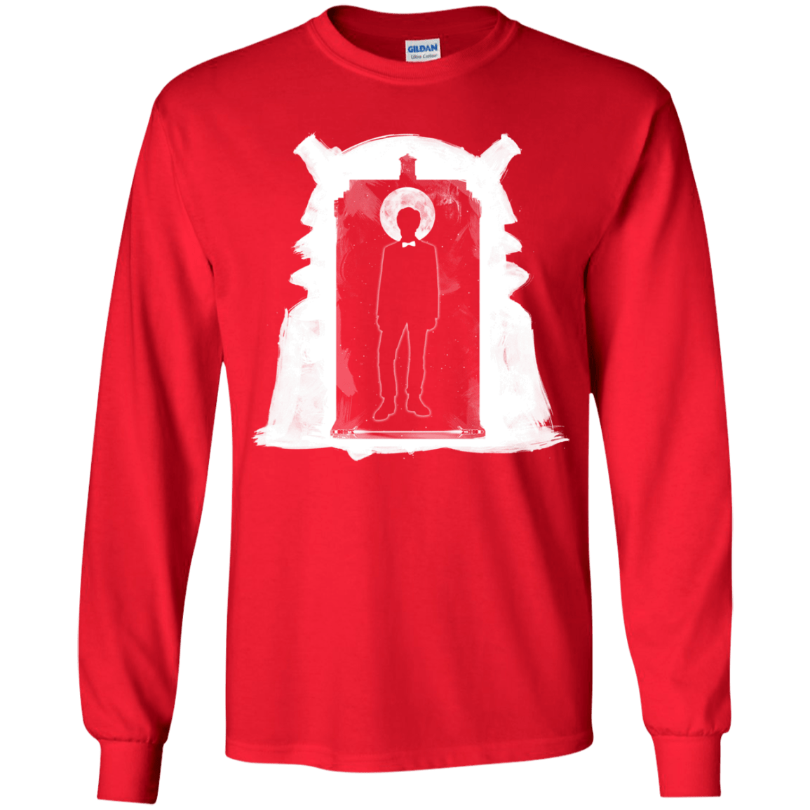 T-Shirts Red / YS Doorway Whoniverse Youth Long Sleeve T-Shirt