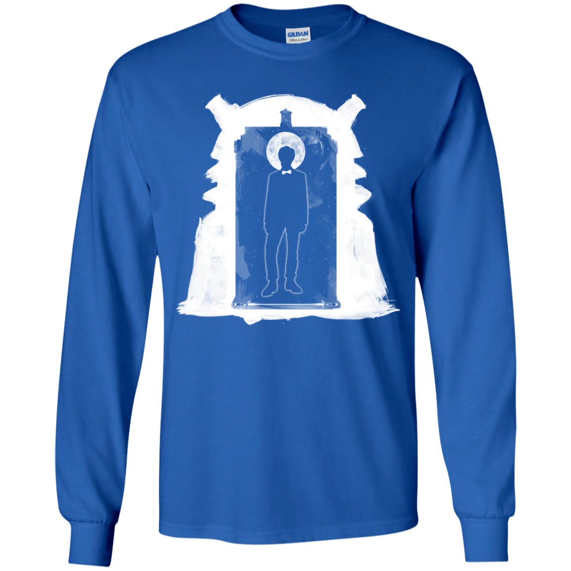 T-Shirts Royal / YS Doorway Whoniverse Youth Long Sleeve T-Shirt
