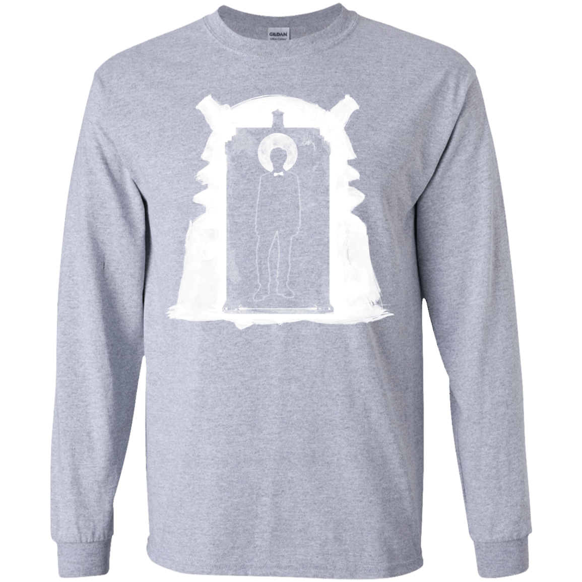T-Shirts Sport Grey / YS Doorway Whoniverse Youth Long Sleeve T-Shirt