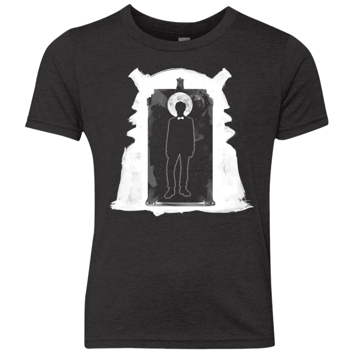T-Shirts Vintage Black / YXS Doorway Whoniverse Youth Triblend T-Shirt