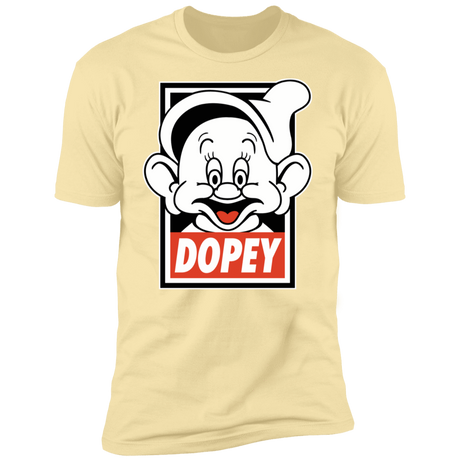 T-Shirts Banana Cream / S Dopey Men's Premium T-Shirt