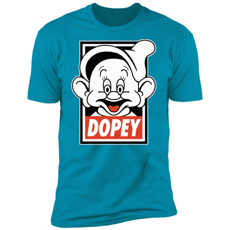 T-Shirts Turquoise / S Dopey Men's Premium T-Shirt