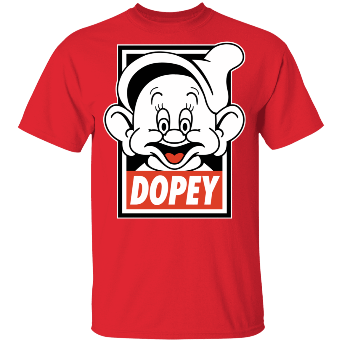 T-Shirts Red / YXS Dopey Youth T-Shirt