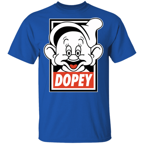 T-Shirts Royal / YXS Dopey Youth T-Shirt