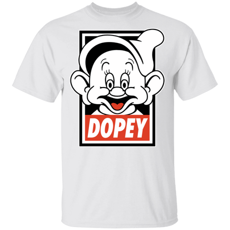 T-Shirts White / YXS Dopey Youth T-Shirt
